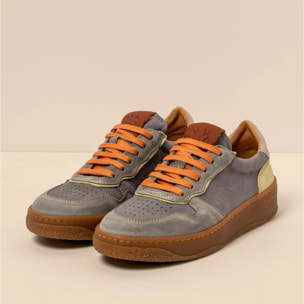 Zapatillas N5844 MULTI LEATHER MULTI DENIM/ GEO color Multi denim