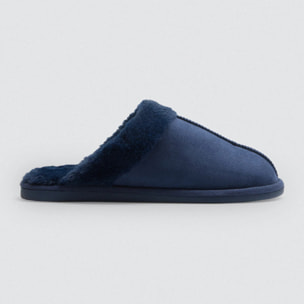 Pantofole basicohe con pelliccia