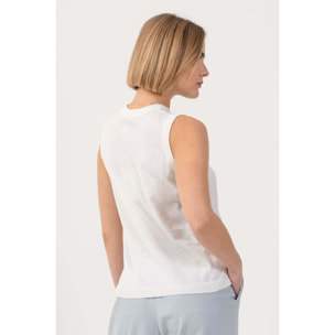 Kocca - Maglia stile minimal con spacchetti Donna