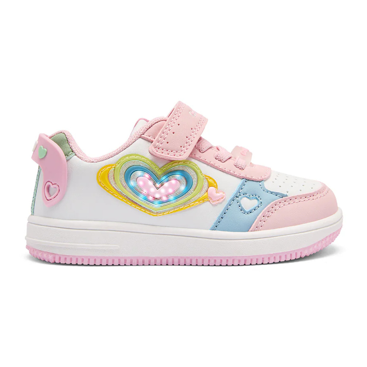 Zapatillas de Niña de Luces con Cierre Adherente