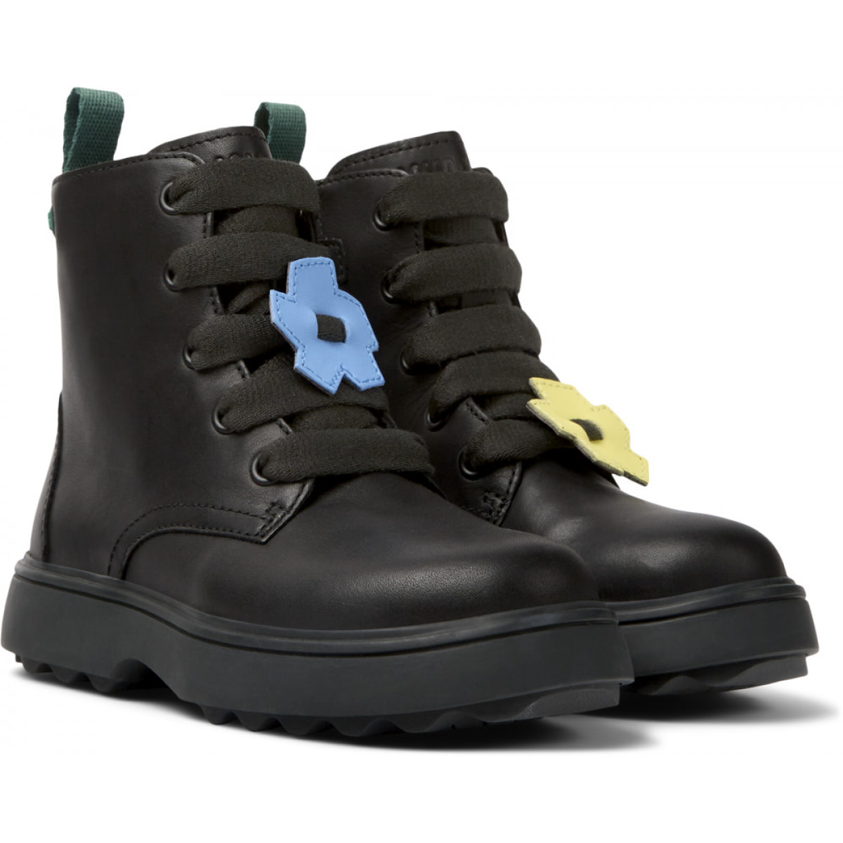 CAMPER Norte Twins - Botines Negro Infantil Unisex