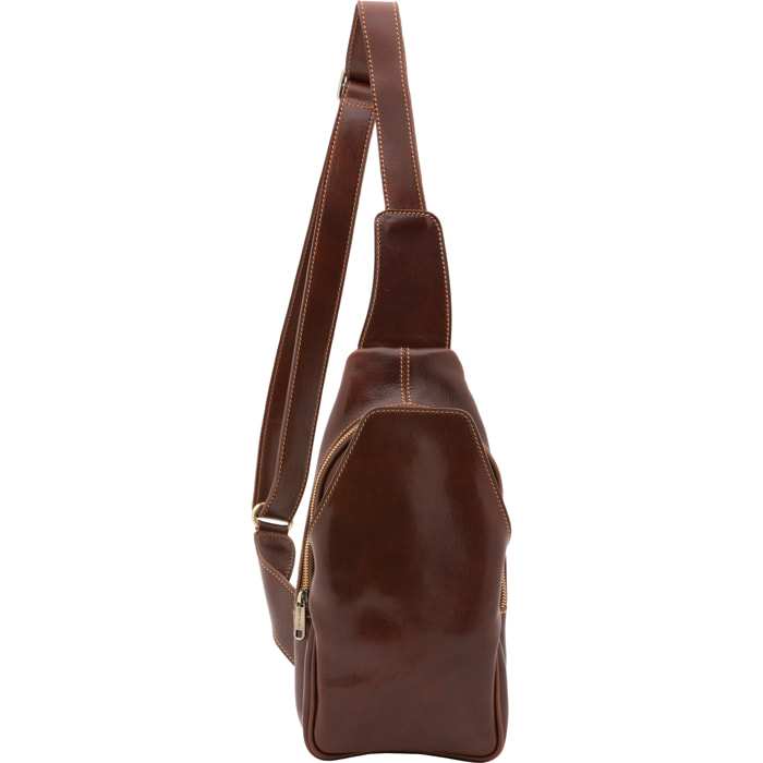 Marsupio  da uomo In Vera pelle Made in Italy 33x17x7 cm