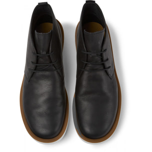 CAMPER Paviplus Negro/Wagon Bio Miel-Blanco - Botines Negro Hombre