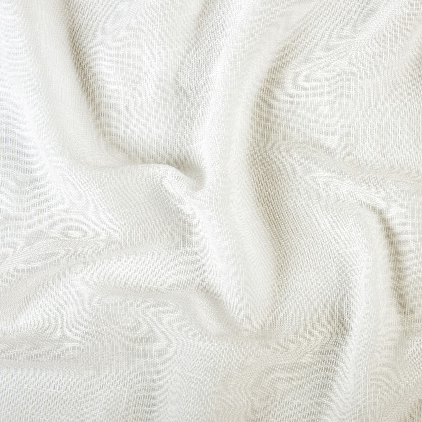 Voilage en polycoton chiné - Beige