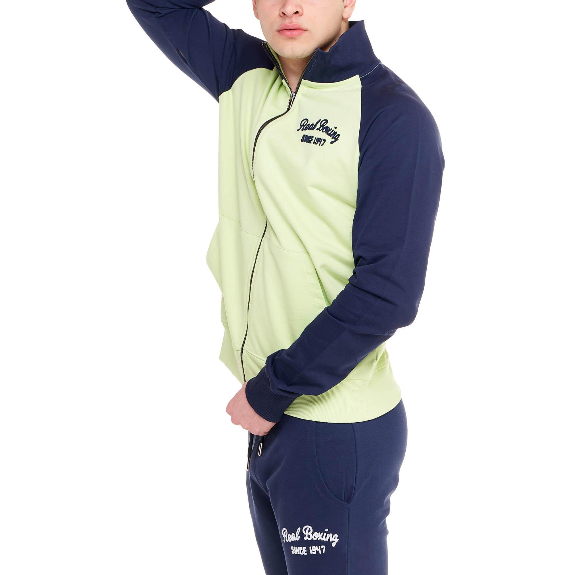 Tuta uomo con collo alto e zip linea Real Boxing