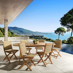 VICK - Ensemble de jardin 6 places Phuket
