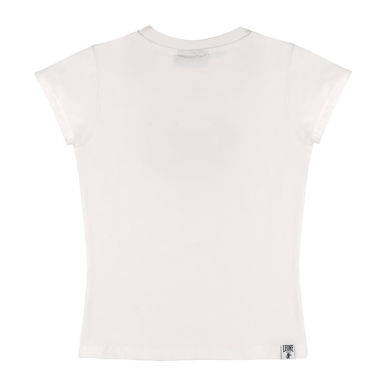 T-shirt da bambina a manica corta Leone 1947 Lavender