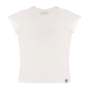 T-shirt da bambina a manica corta Leone 1947 Lavender