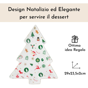 Vassoio Albero in porcellana