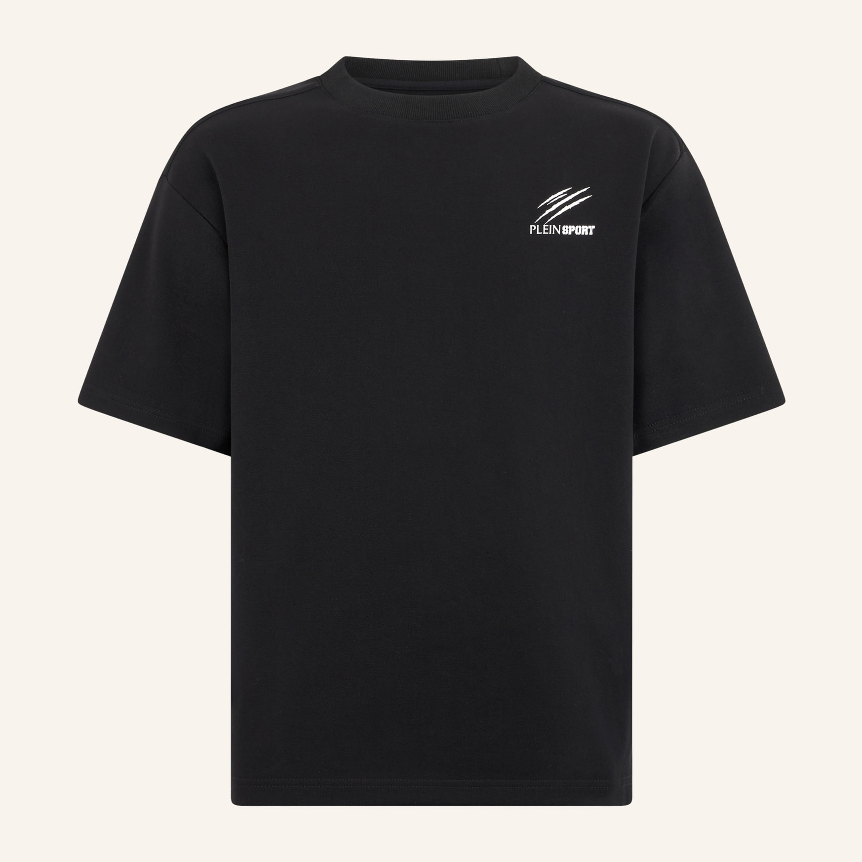 PLEIN SPORT Pique Round Neck T-Shirt Icon