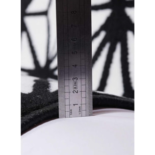 Tapis salon et chambre tissé motif géométrique JESI