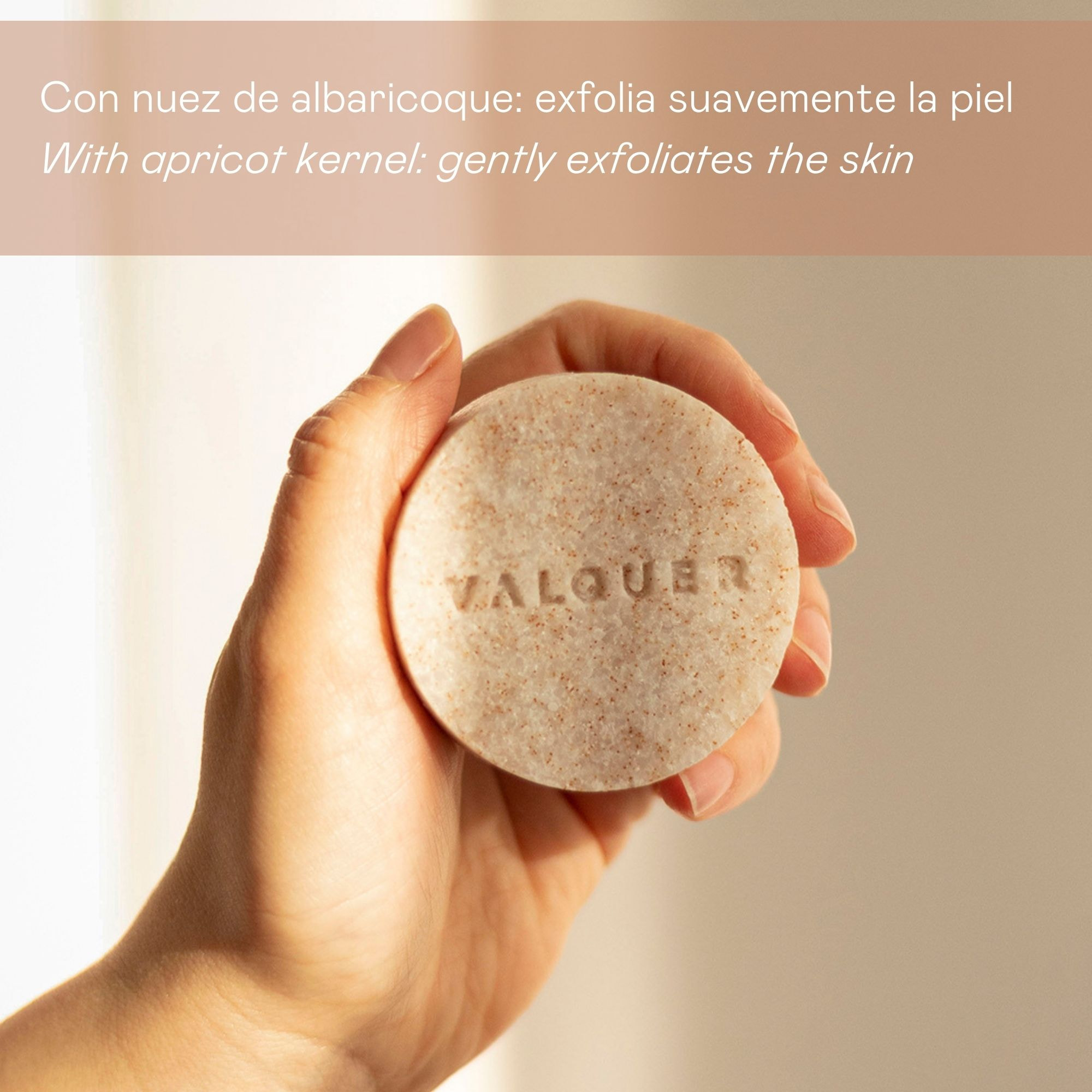 Valquer Limpiador facial sólido 3 en 1 Sugar - 50 G