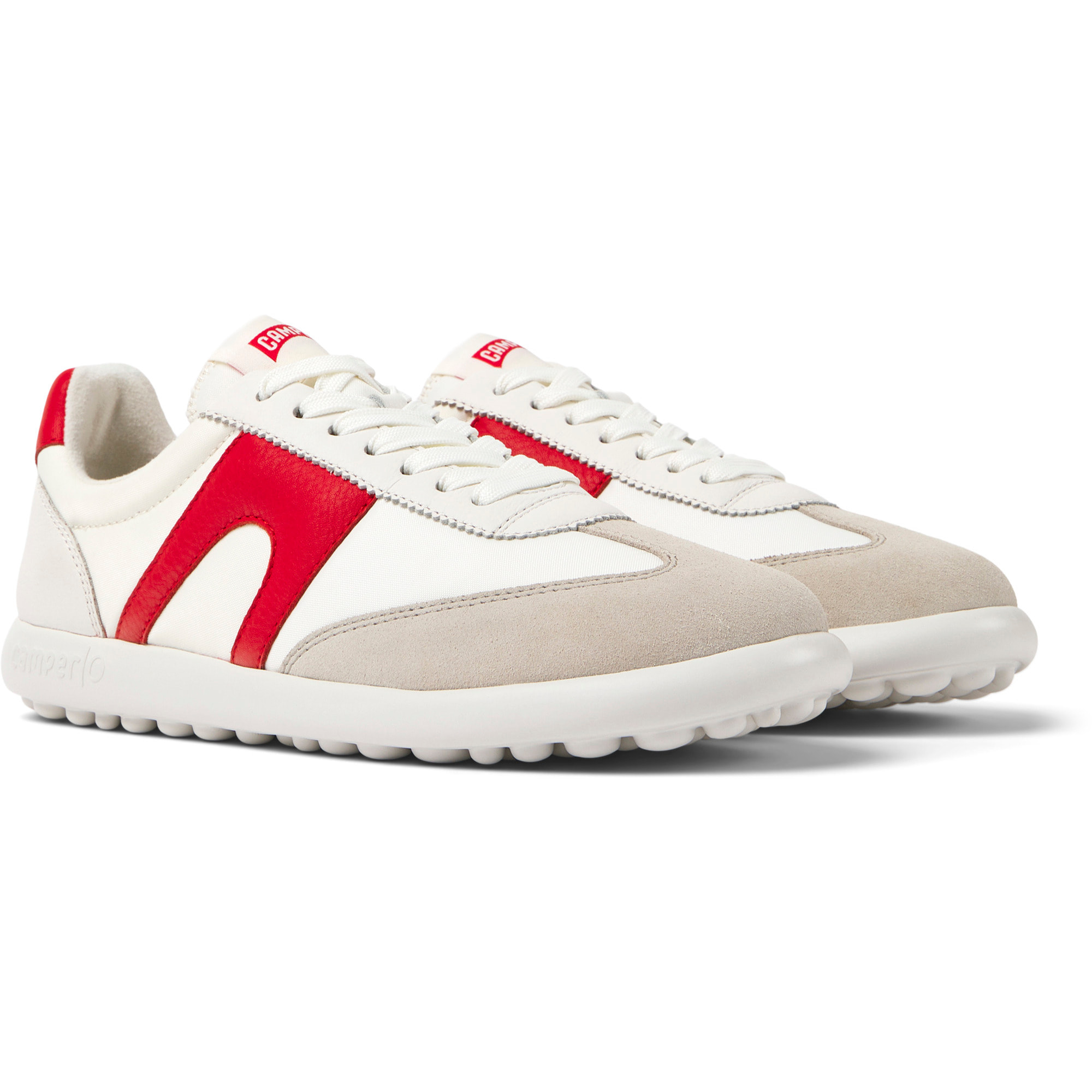 Sneakers - CAMPER Pelotas XLF - Bianco - Tessile tecnico (Poliestere riciclato) / Pelle