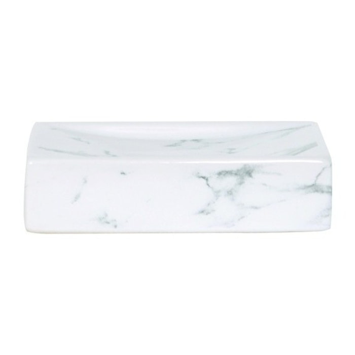 Porte Savon Céramique TOSCANA Blanc MSV