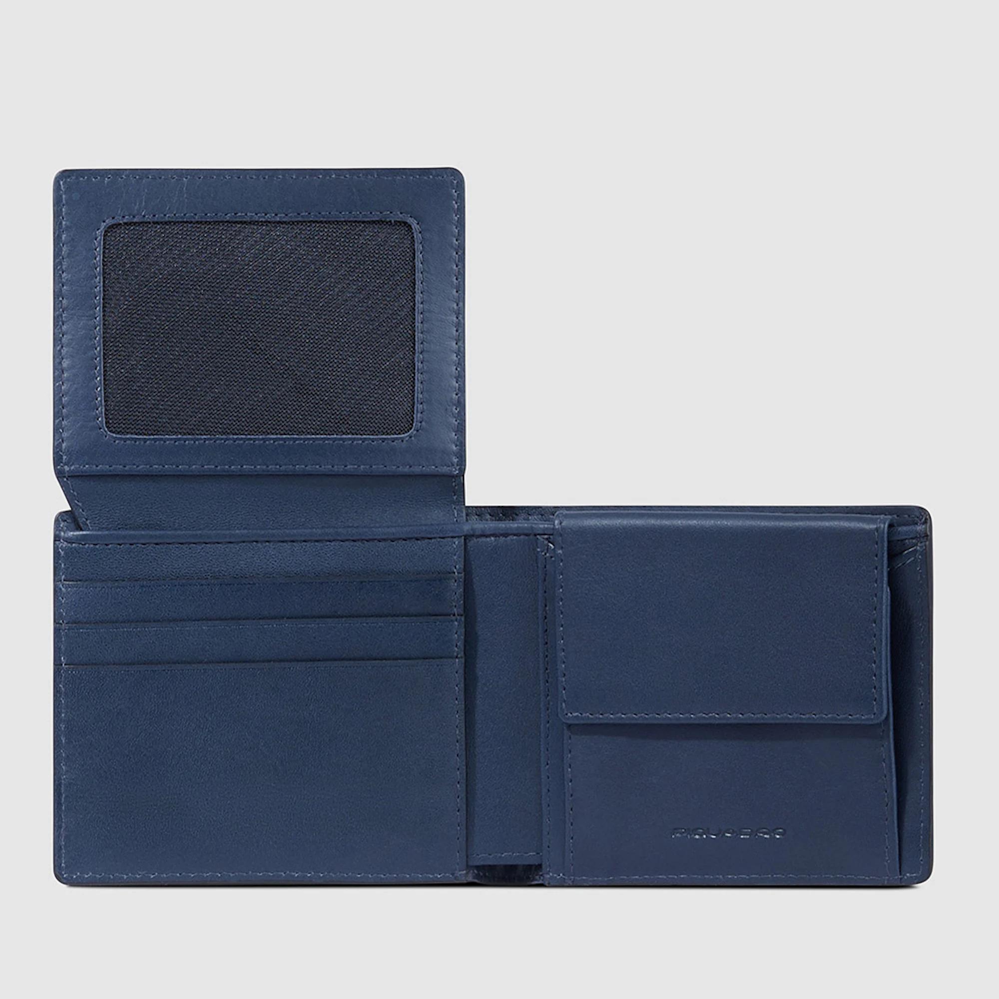 Piquadro Men’s wallet with flip up ID window