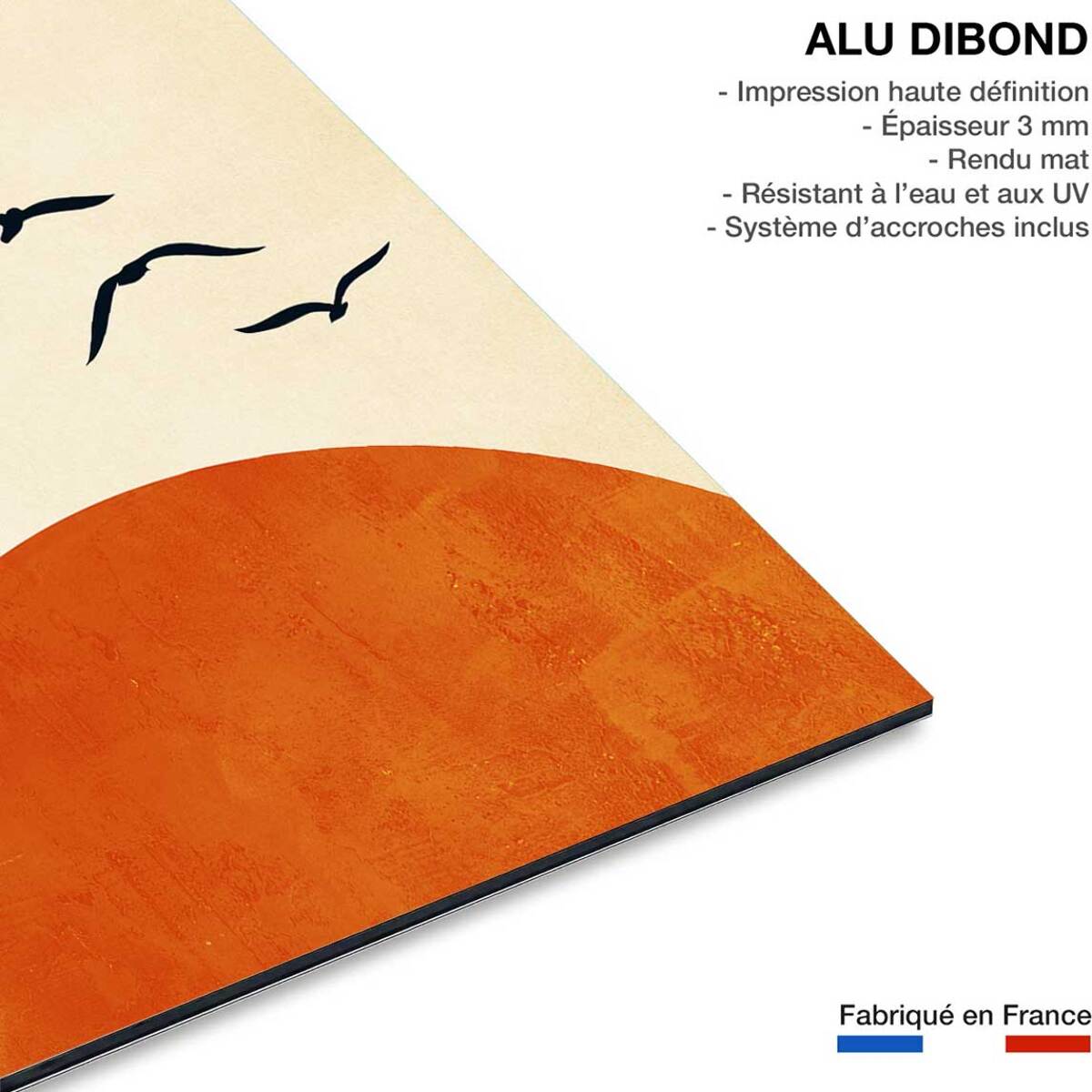 Tableau astronomie sunset dreams  Tableau alu Dibond