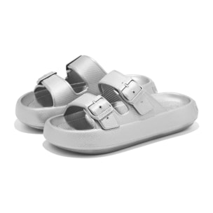 Sandalias Mujer Bloomer Bio Silver