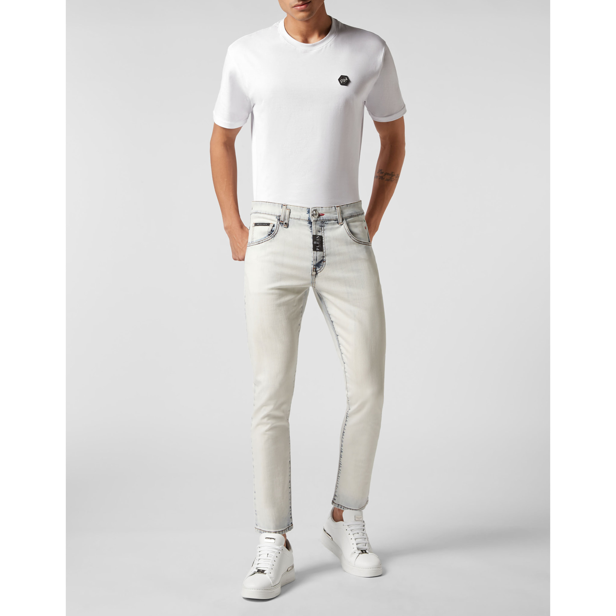 PHILIPP PLEIN Jeans dal taglio skinny