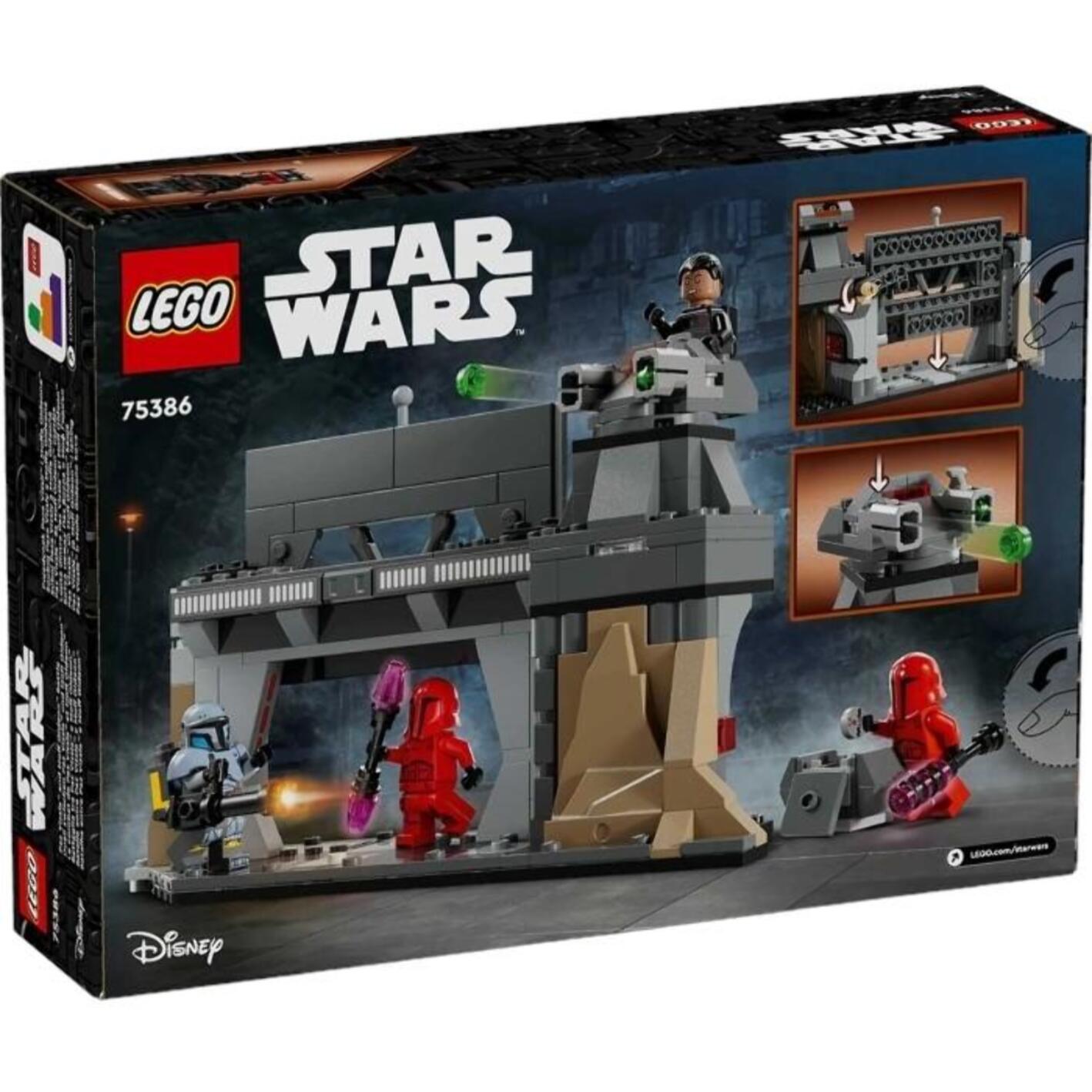 LEGO STAR WARS 75386 - BATTAGLIA TRA PAZ VIZSLA™ e MOFF GIDEON™