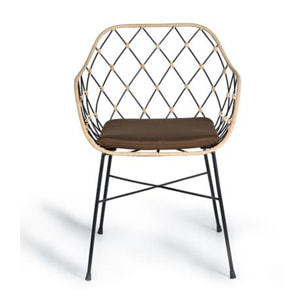 ENSEMBLE 2 CHAISES - 80x56x58