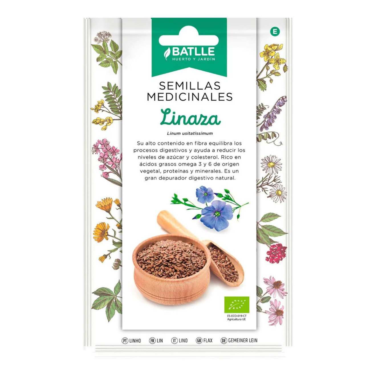 Semillas de Lino ecológicas Batlle