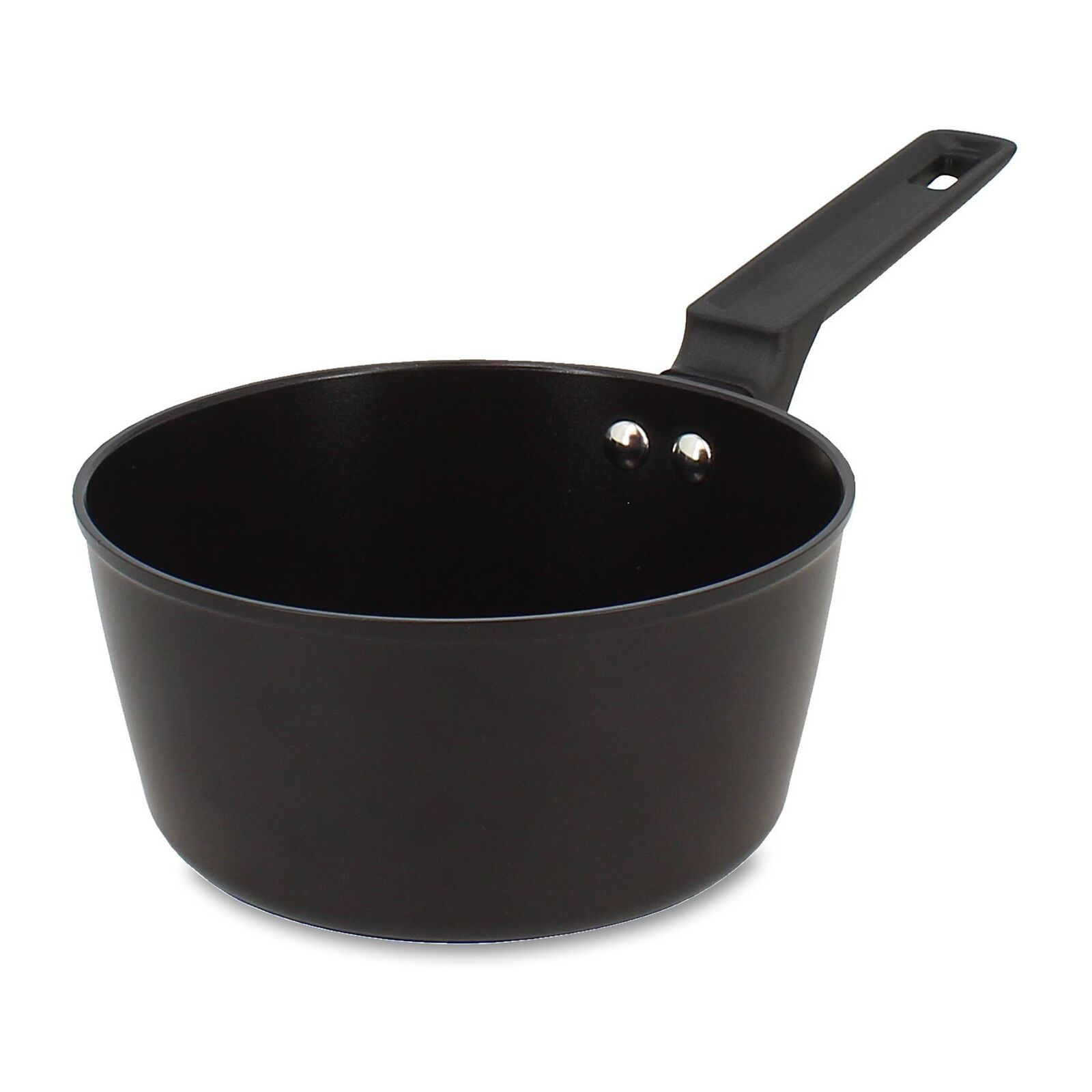 Casserole antiadhésive en aluminium noir 16cm - tous feux FIRST