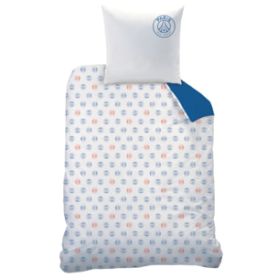 Parure de lit imprimée 100% coton, PSG CLASSIC