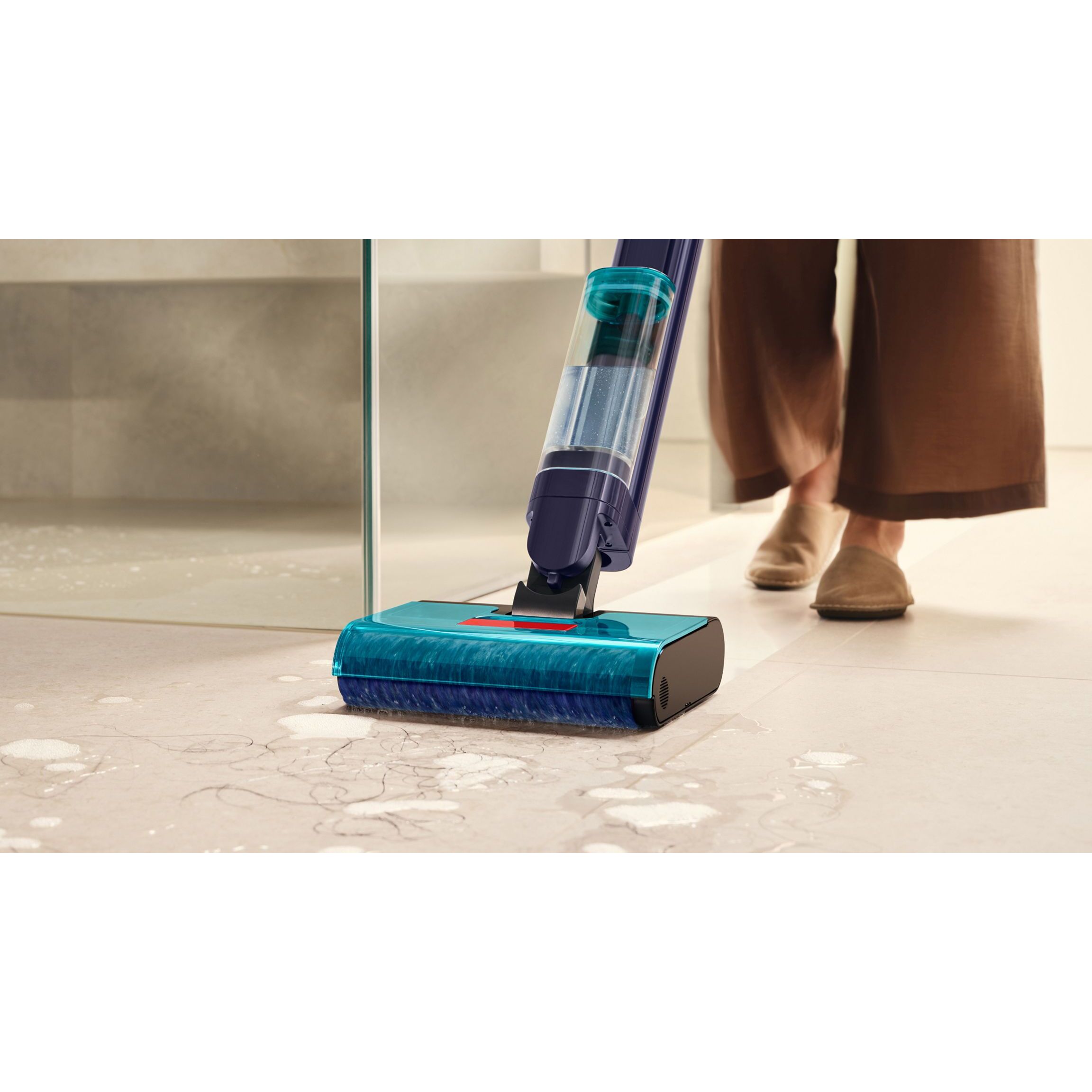 Lavapavimenti Dyson Clean+Wash Hygiene (Blu/Rame)