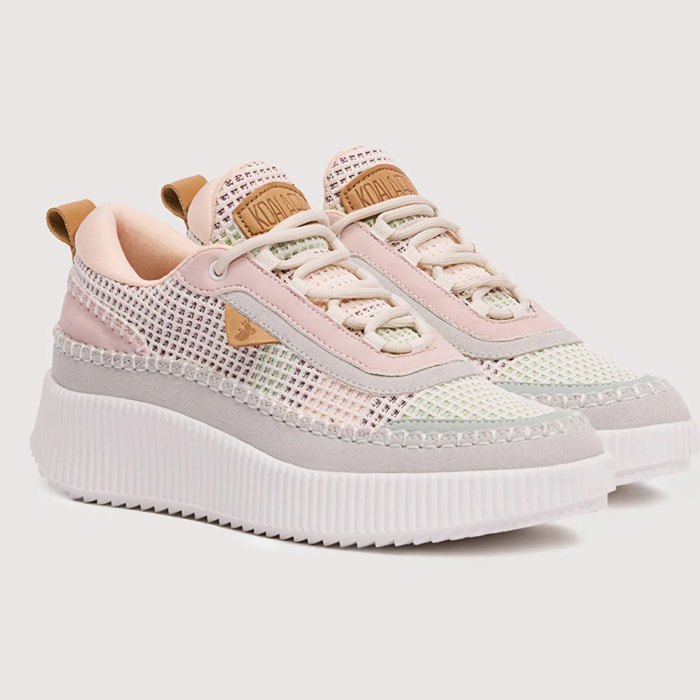 Zapatillas Plataforma Rosa - Treviso