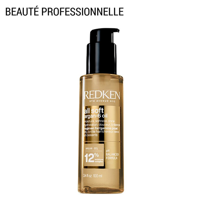 All Soft - Huile Multi-Bénéfices Pour Tous Types De Cheveux 100 ml