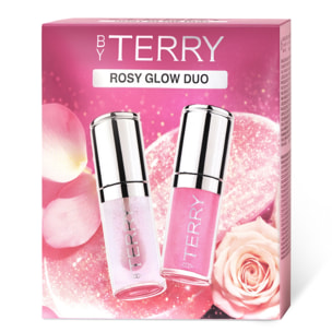 Rosy Glow Lip Duo - Coffret Baume de Rose Lip Oil Sérum 4.5ml + Baume de Rose Glow Gloss 5ml