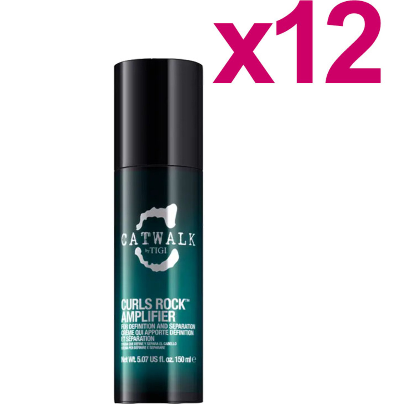 TIGI Kit Curls Rock Amplifier 12 Pezzi x 150ml Catwalk