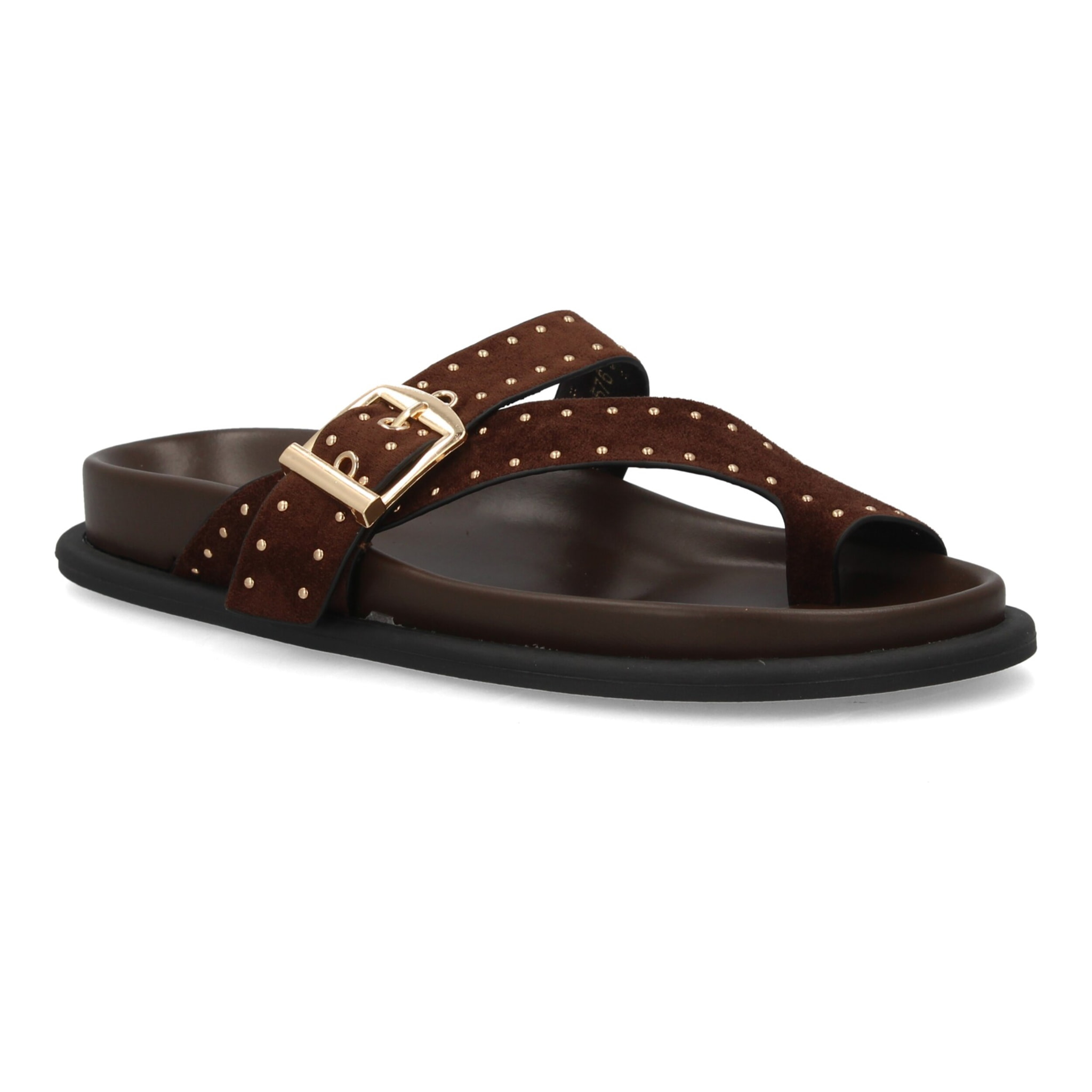 Sandalias planas con tiras cruzadas para mujer