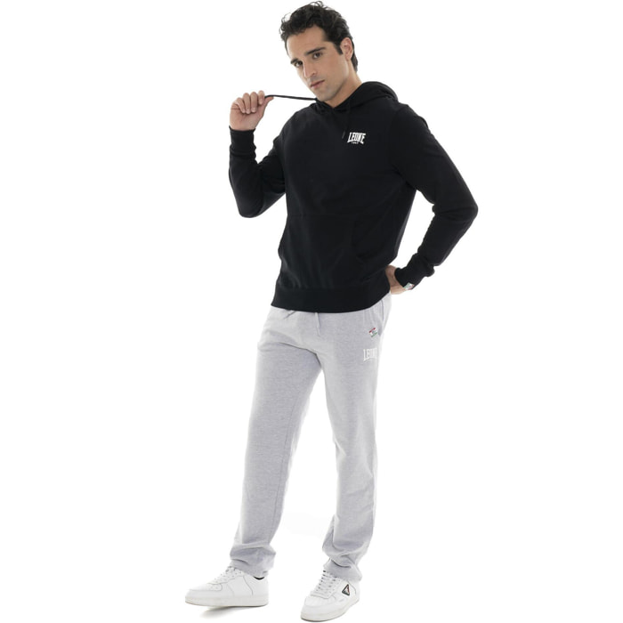 Pantalone sportivo invernale da uomo senza polsino con logo piccolo 'Basic'