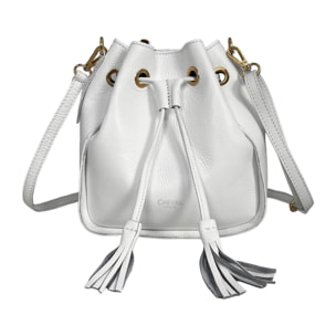 Bolso tipo cubo Cheval Firenze Matilde Blanco