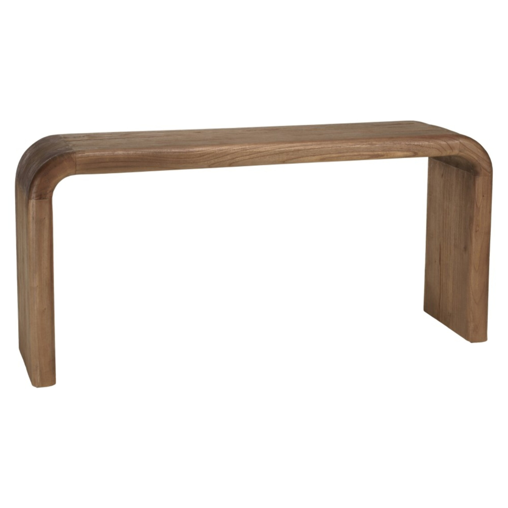 ROMY - Console épurée en bois de mindi