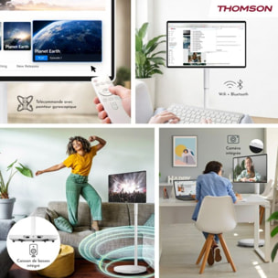 TV LED THOMSON Go Plus Pro 27'' UHD tactile