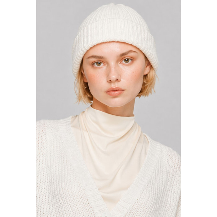 Kocca - Berretto da donna a coste in viscosa, lana e cashmere Donna