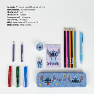 Set Papelería Coloreable Stitch
