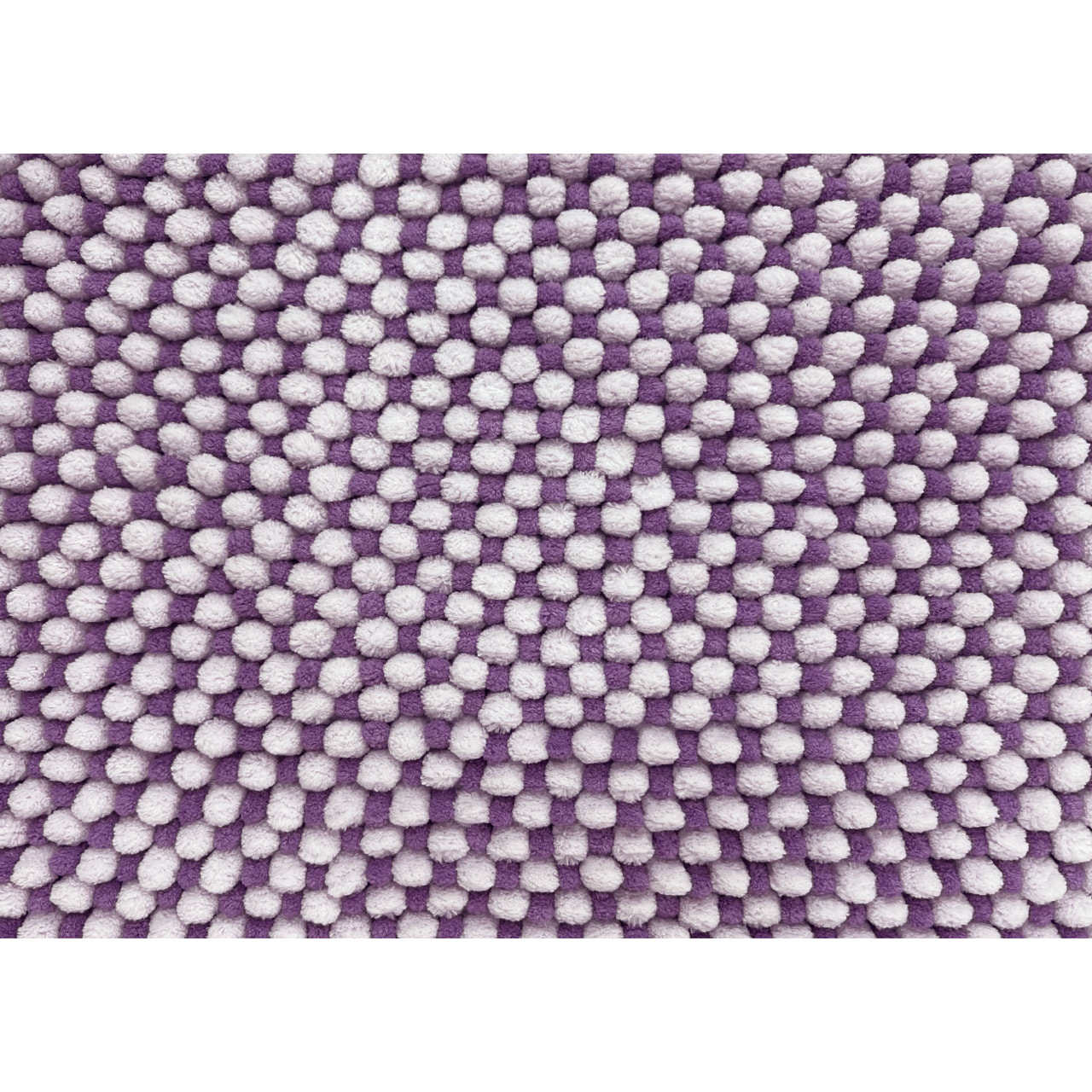 Tappeto Bagno Doccia Antiscivolo Super Assorbente Modello Dots Lilla