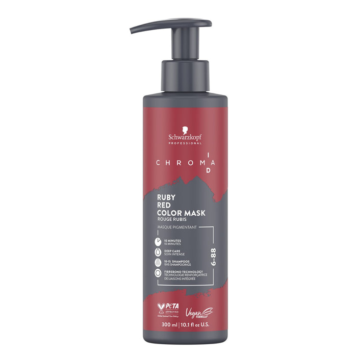 Chroma ID - Masque Pigmentant Rouge Rubis 6-88 300ml