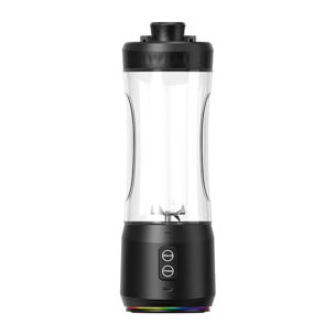 Batidora portátil A11-2.0 de 600 ml con potente motor de 240W, batería de alta capacidad de 6000mAh y sistema de rotación bidireccional. Con luces LED.