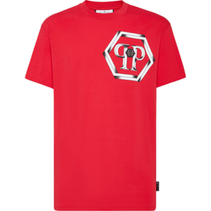 PHILIPP PLEIN T-Shirt Round Neck HEXAGON
