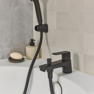 Mitigeur baignoire monotrou July+ noir mat