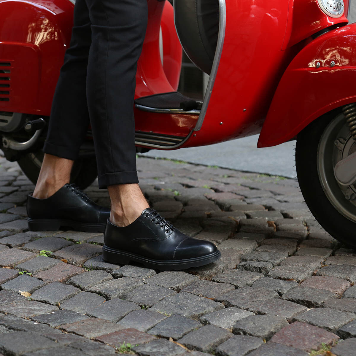 Zapatos Oxford para Hombre - Duca di Morrone Aristide Leather Brown