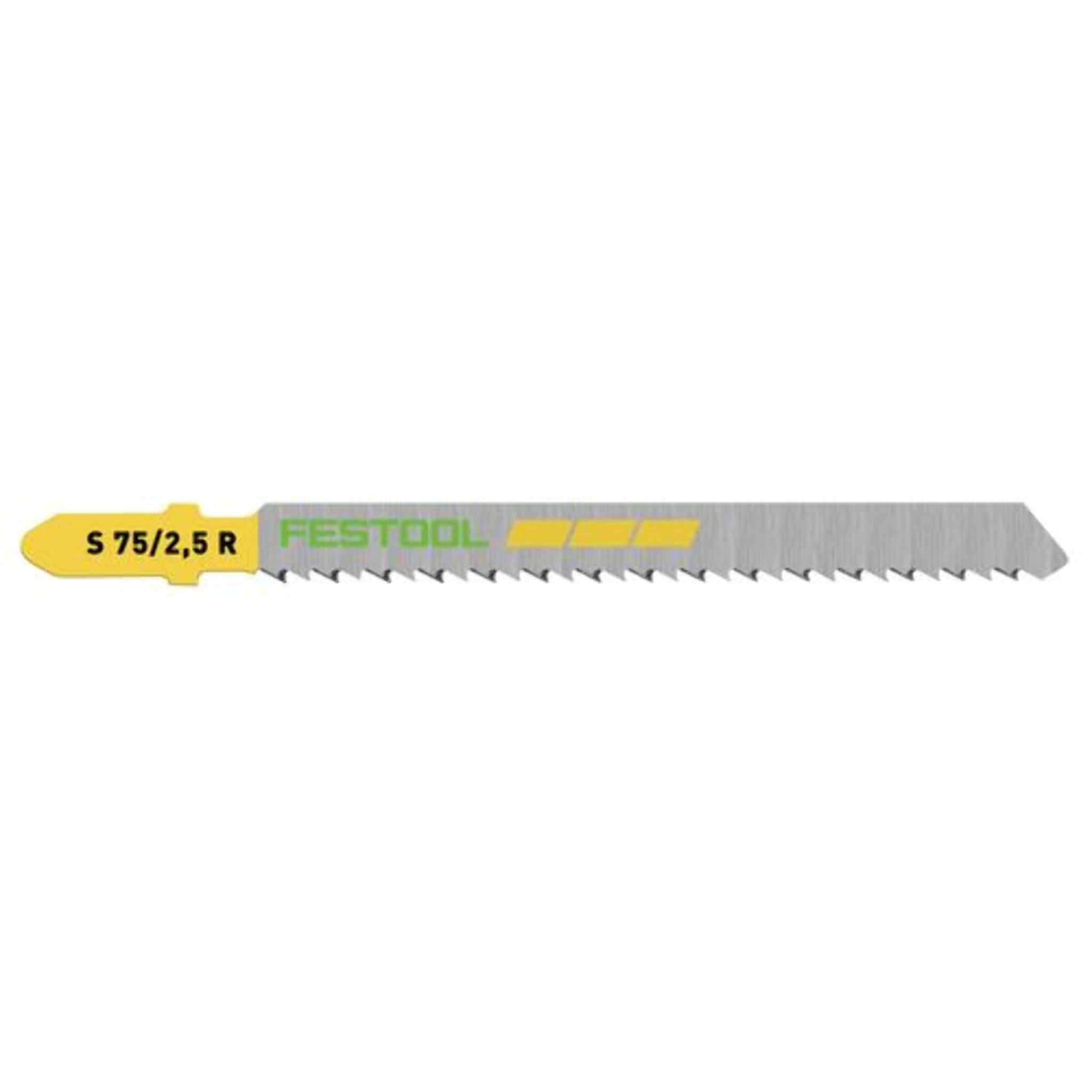 Lame de scie sauteuse S 75/2,5 R/5 FESTOOL - 204259