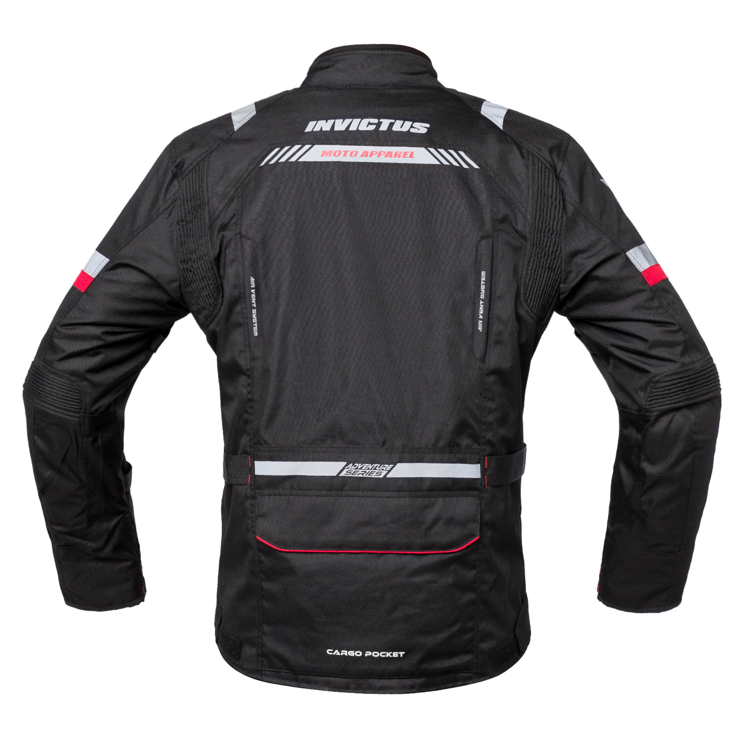 CHAQUETA DE MOTO TRICAPA HERACLES RED INVICTUS