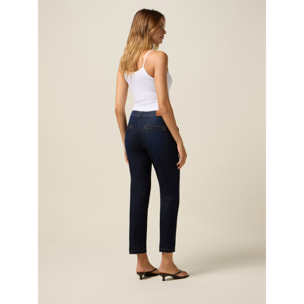 Oltre - Pantalones chinos azul rinse - Azul