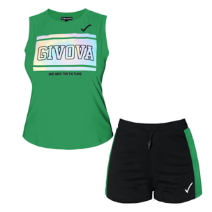 Completo Set Donna GIVOVA Corto Cotone