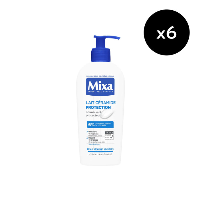 Lot de 6 - Mixa Lait Céramide Protection 250ml